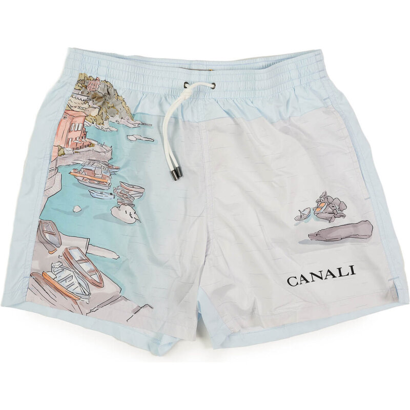Плавательные шорты CANALI CANALI Модная итальянская одежда для мужчин 5