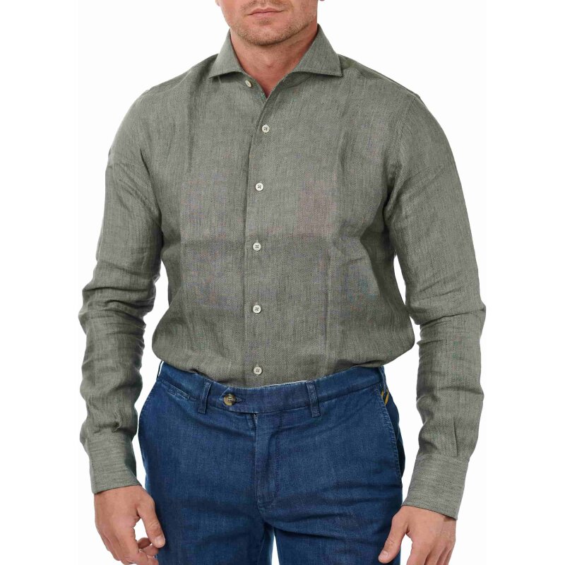Рубашка CANALI CANALI Модная итальянская одежда для мужчин 6