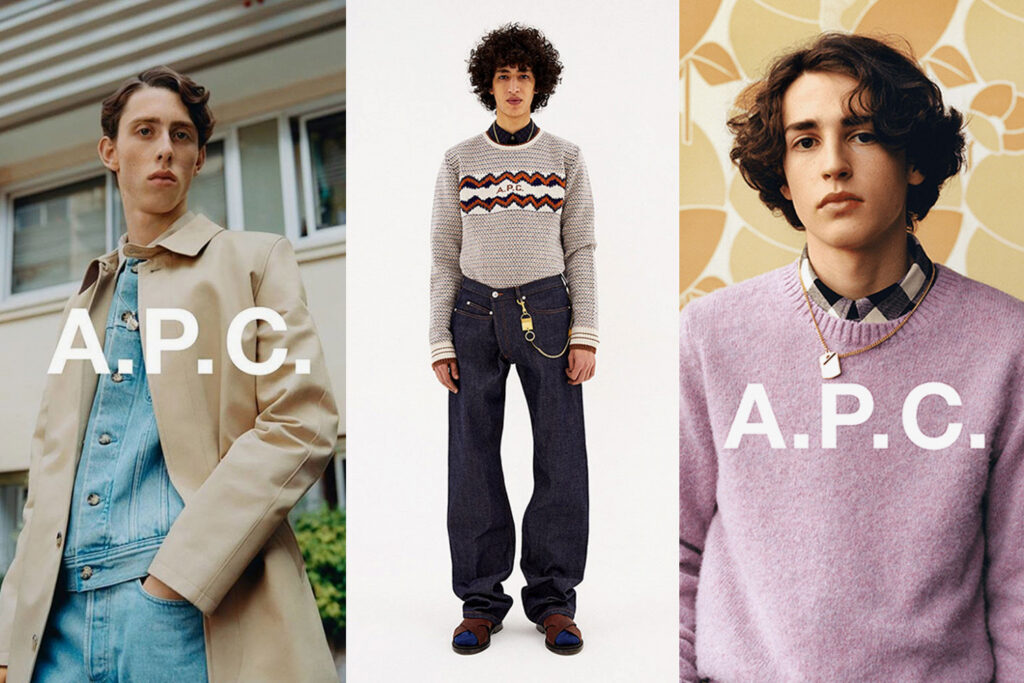 Джинсовая куртка A.P.C. A.P.C. Модная итальянская одежда для мужчин 11