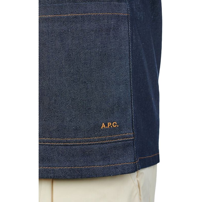 Джинсовая куртка A.P.C. A.P.C. Модная итальянская одежда для мужчин 8